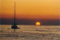 Enjoy the breathtaking sunset from La Ropa Beach! Click to see enlarged version (10k)