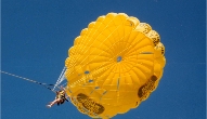 See the view from a parachute! Click to see enlarged version (12k)
